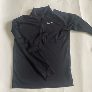 Black Nike Athletic Quarter Zip perfect for the gym or everyday wear